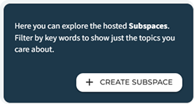 Create Subspace